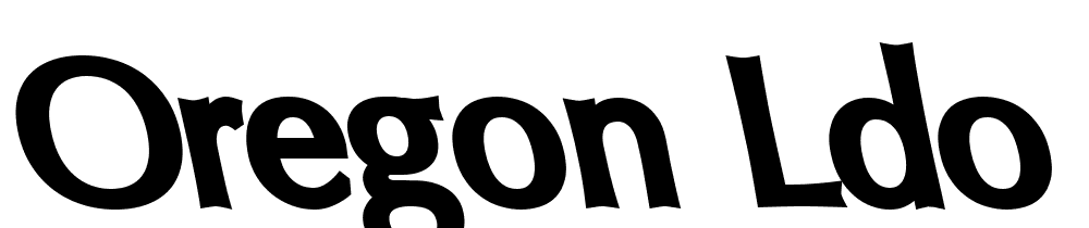 Oregon-LDO-ExtraBlack-Sinistral font family download free
