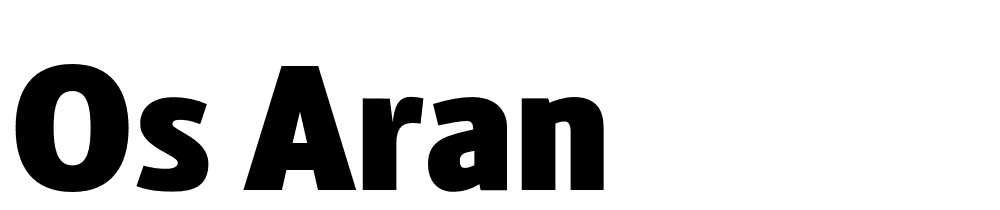 Os Aran font family download free