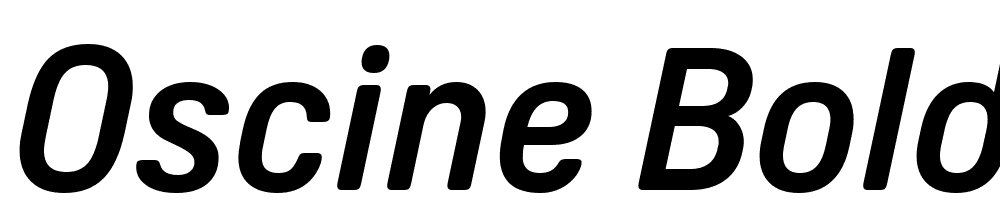 Oscine-Bold-Italic font family download free