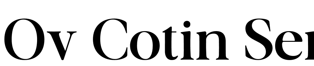 ov-cotin-Semi-Bold font family download free