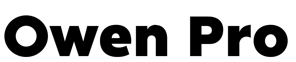 Owen-Pro-Bold font family download free