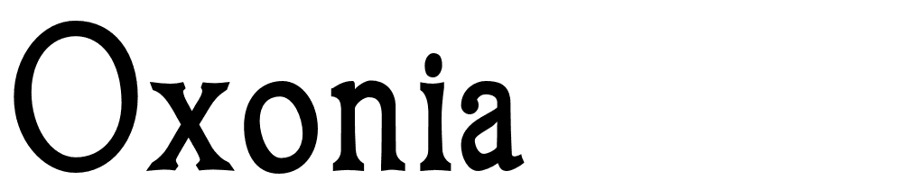 Oxonia font family download free