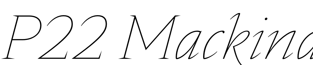 P22 Mackinac font family download free