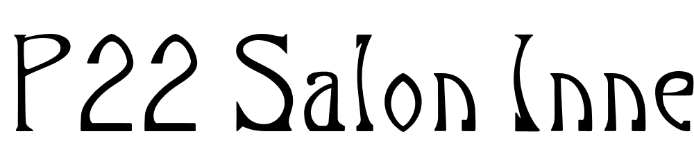 P22-Salon-Inner font family download free