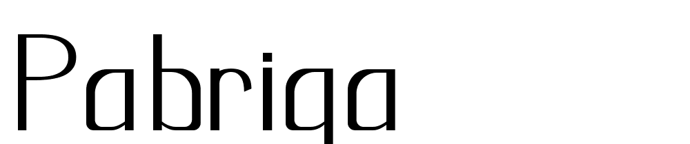 pabriqa font family download free