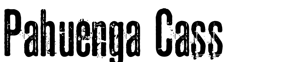 pahuenga-cass font family download free