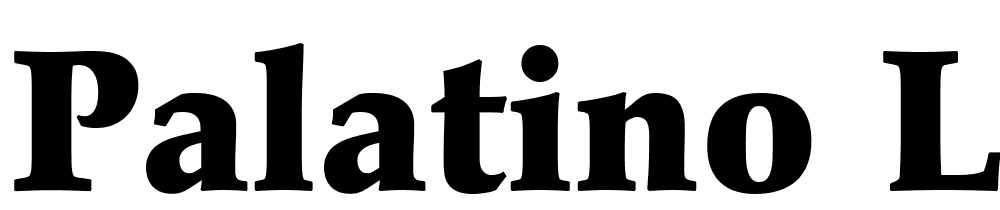 Palatino-LT-Black font family download free