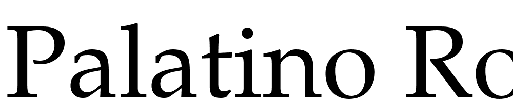 Palatino-Roman font family download free