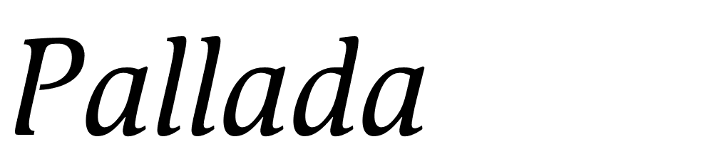 Pallada font family download free