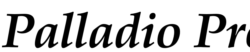 Palladio Pro font family download free