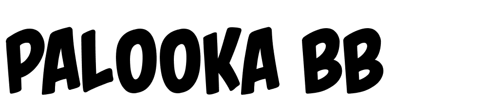 Palooka-BB font family download free