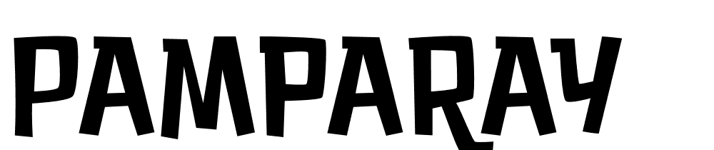 pamparay font family download free