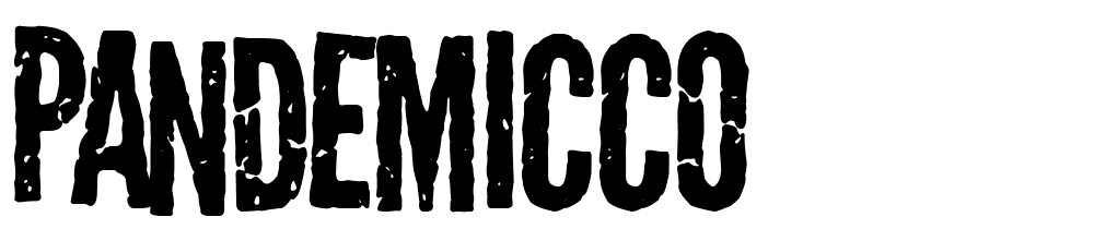 Pandemicco font family download free