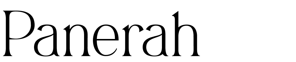 Panerah font family download free