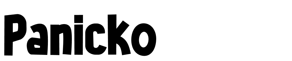 PANICKO font family download free