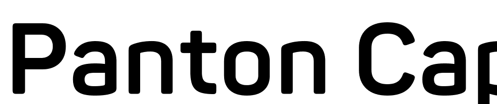 Panton  Caps font family download free