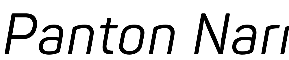 Panton-Narrow-Trial-Regular-Italic font family download free