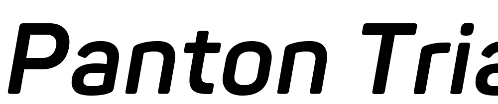 Panton-Trial-Bold-Italic font family download free