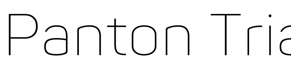 Panton-Trial-ExtraLight font family download free