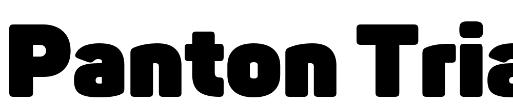 Panton-Trial-Heavy font family download free