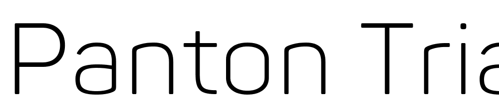 Panton-Trial-Light font family download free