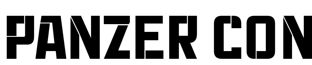 Panzer-Condensed font family download free