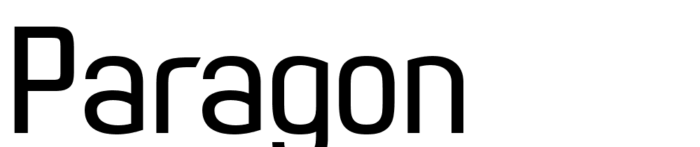 paragon font family download free