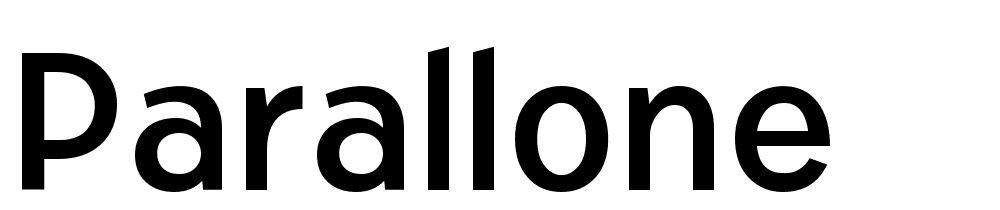 Parallone font family download free