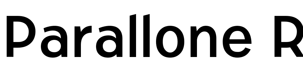 Parallone-Regular font family download free