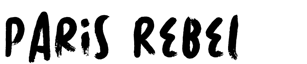 PARIS REBEL font family download free