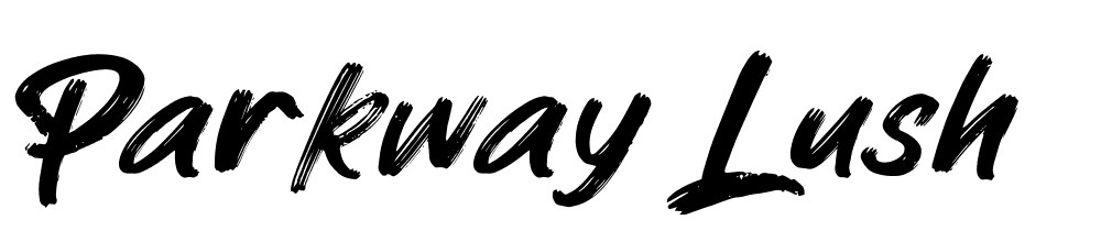 Parkway Lush font family download free