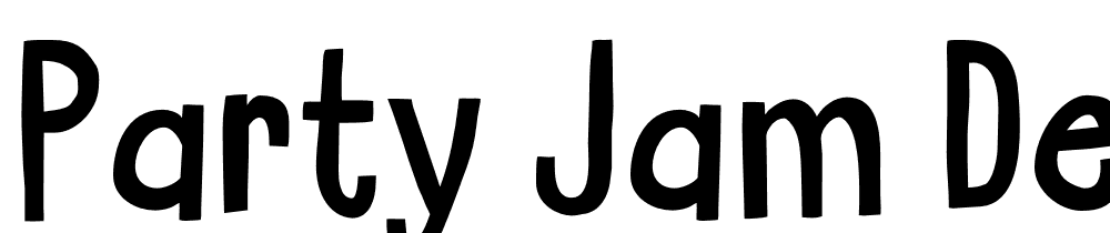 party-jam-demo font family download free