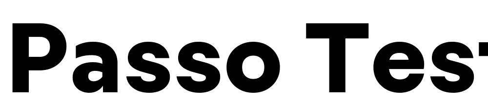 Passo-Test-ExtraBold font family download free