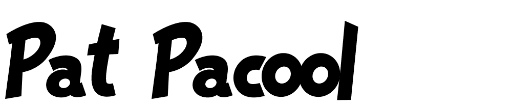 Pat-PaCool font family download free