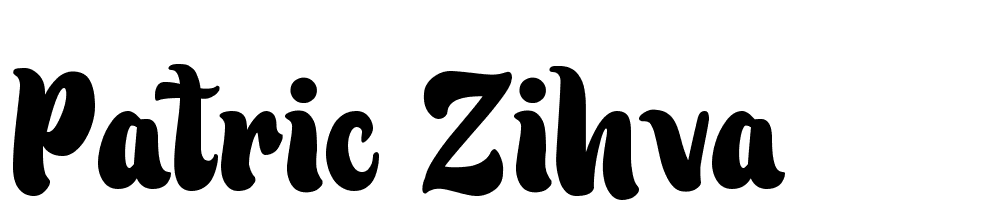 Patric-Zihva font family download free