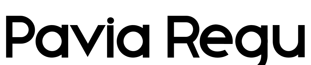 Pavia-Regular font family download free