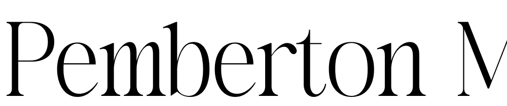 Pemberton-Marsden-Serif font family download free