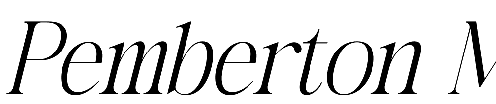 Pemberton-Marsden-Serif-Italic font family download free