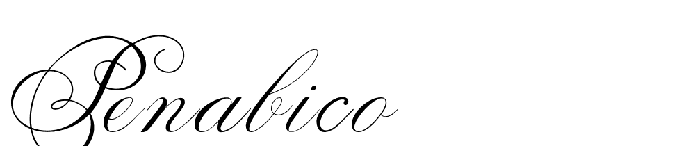 Penabico font family download free