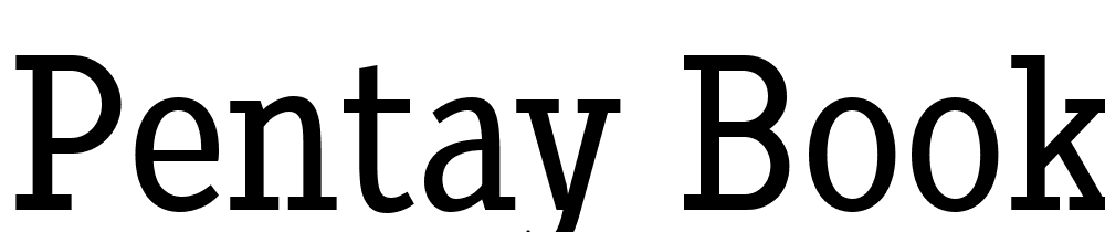 Pentay-Book font family download free