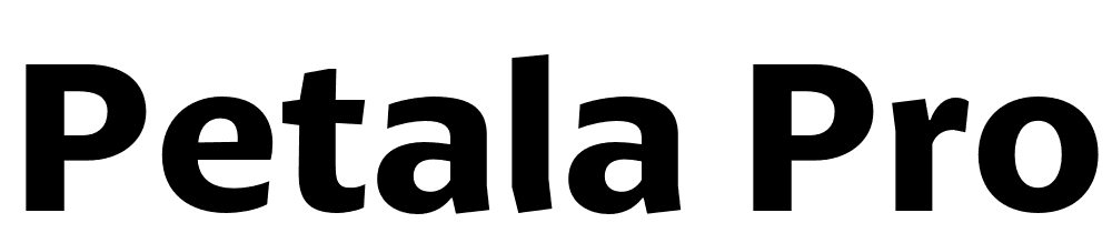 Petala Pro font family download free