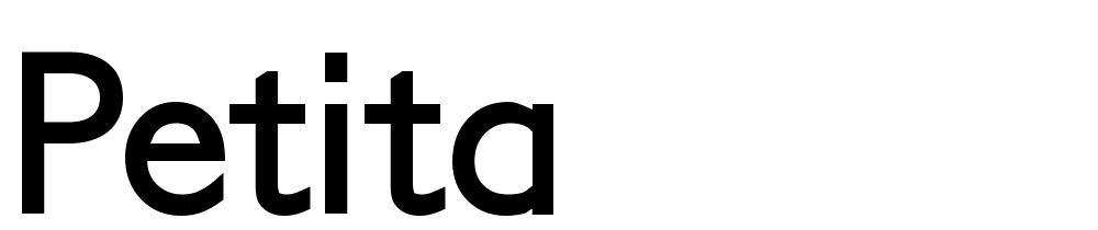 Petita font family download free