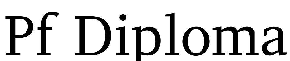 PF-Diplomat font family download free