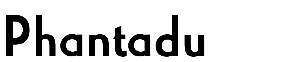 phantadu font family download free