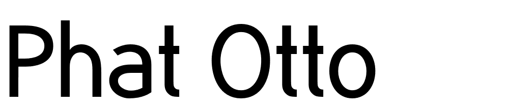 phat_otto font family download free