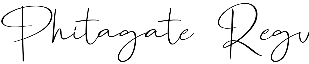 Phitagate-Regular font family download free