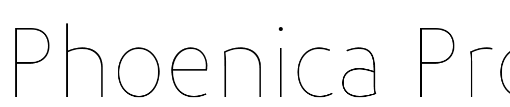 Phoenica Pro font family download free