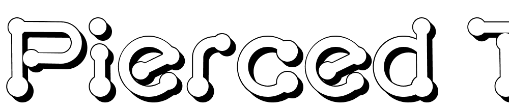 pierced-tree-d font family download free