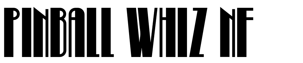 pinball-whiz-nf font family download free