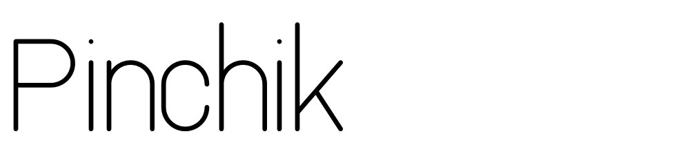 Pinchik font family download free